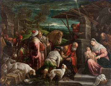 Anbetung des Magi Jacopo Bassano dal Ponte Ölgemälde